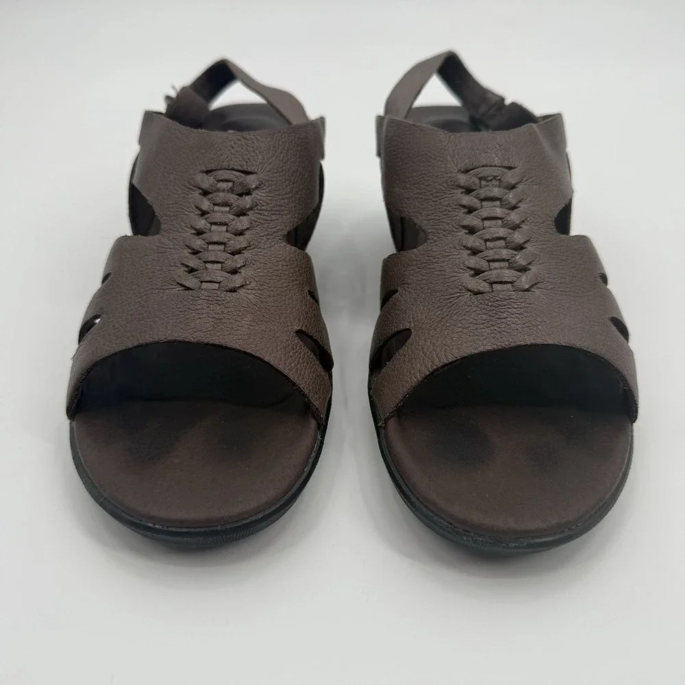 Keen Elizabeth Wedge Sandals Cascade Brown Women's‎ Size US 10